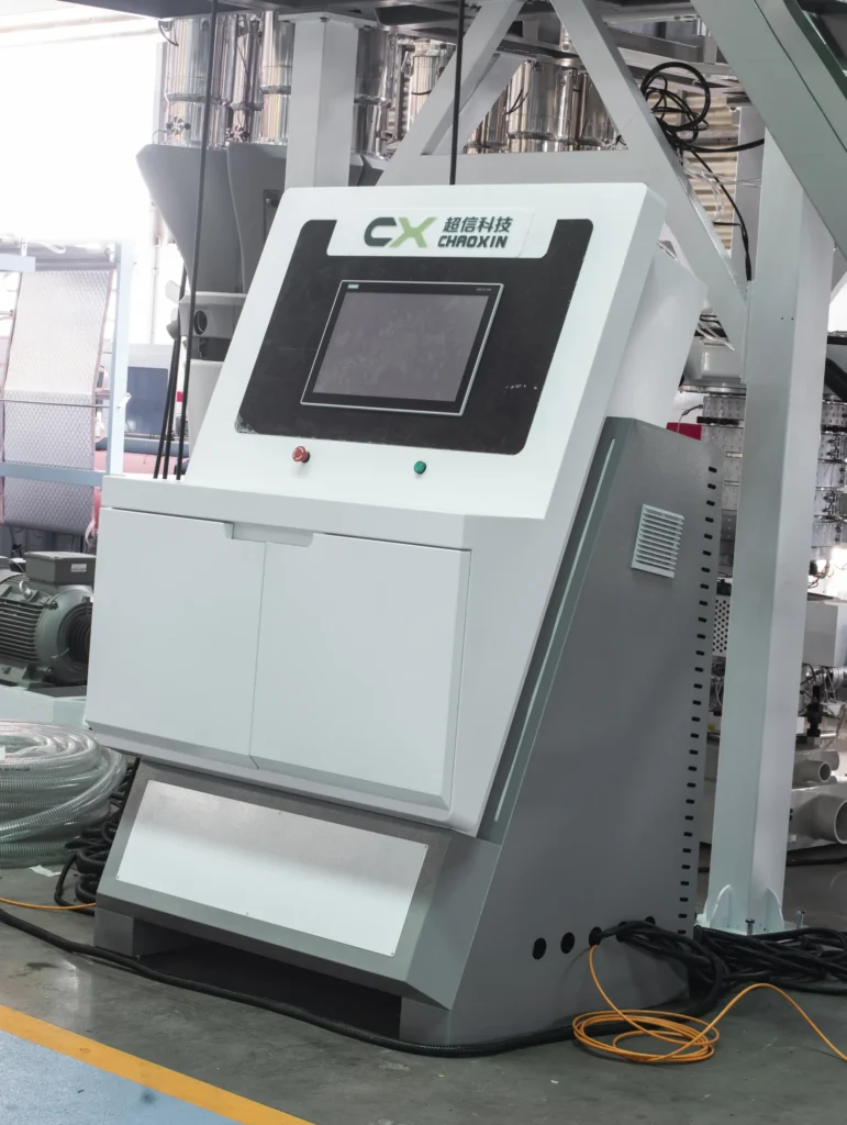 CX-ABA-1100-1600 HIGH SPEED AUTOMATIC ABA LAYERS LDPE/HDPE FILM BLOWING ...