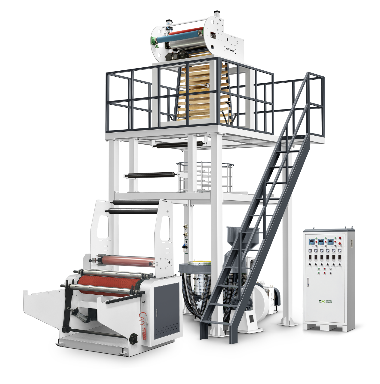 Машина для производства однослойной выдувной пленки