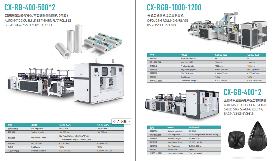 Roll Bag Making Machine